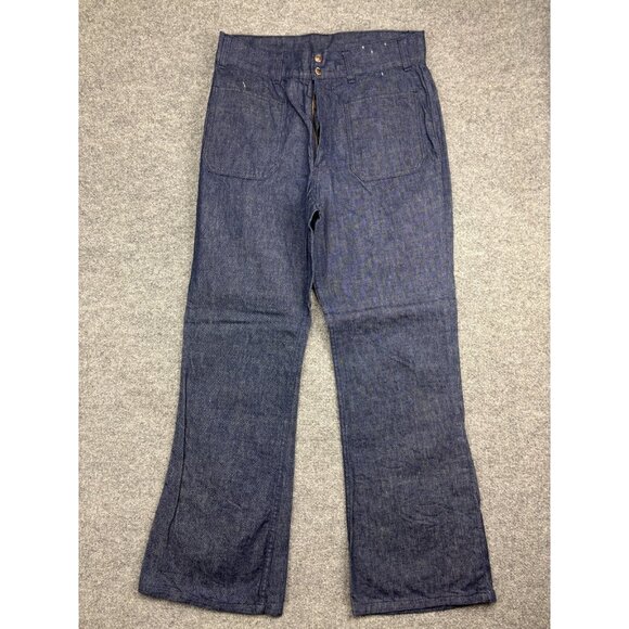 VTG 80s Levis Carrot Fresh Produce Flare Jeans Women's 33x31 Bootcut Wide Leg